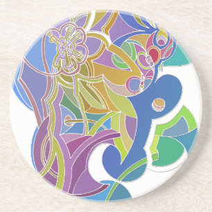 Whimsical Artwork Coaster