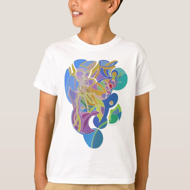 Whimsical Artwork T-Shirt (Front)
