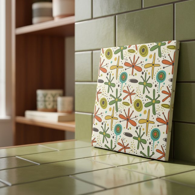 Whimsical Atomic Era Seamless Pattern #7 ID1224 Tile (Creator Uploaded)