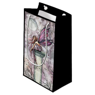 Whimsical Autumn Fairy Fantasy Art Small Gift Bag