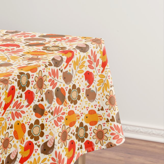 Whimsical Autumn Tablecloth (In Situ)