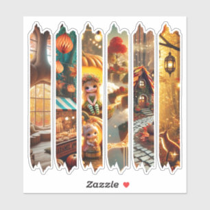 Whimsical Autumnal Magical Washi Tape Planner