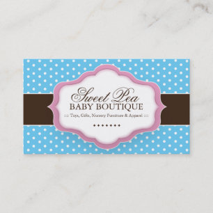 Whimsical Baby Boutique Business Cards
