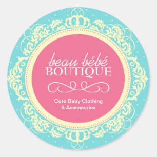 Whimsical Baby Boutique Stickers
