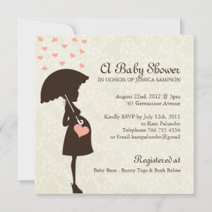 Whimsical Baby Shower Invites