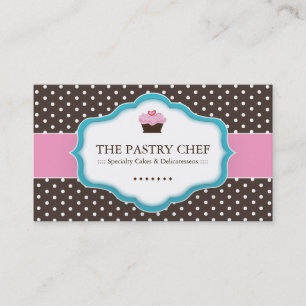 Whimsical Bakery Business Cards