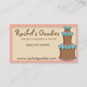 Whimsical Bakery Business - Profile Card