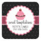 Whimsical Bakery Cupcake Pink Box Seal