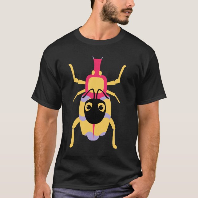 Whimsical Beetles T shirt  (Front)