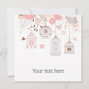 Whimsical Birdcages Personalised