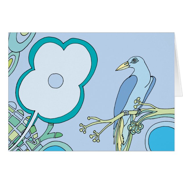 Whimsical Birds (Front Horizontal)