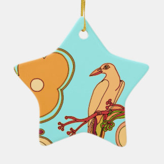 Whimsical Birds Ceramic Tree Decoration