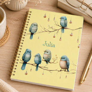 Whimsical Birds on Branches Timeless Elegance Planner