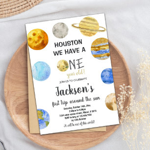 Whimsical birthday invitations