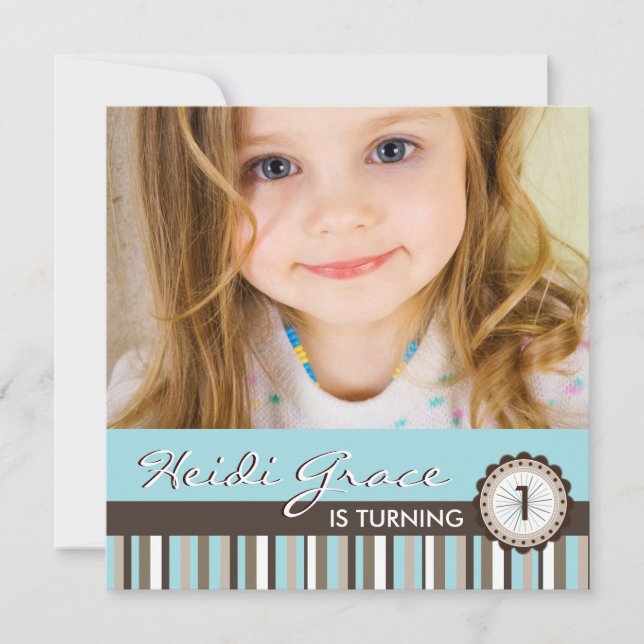 Whimsical Birthday Party Invitation (Front)