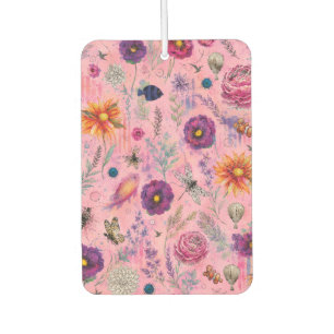 Whimsical Bloom Garden Car Air Freshener