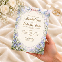 Whimsical Bluebell Fairytale Wedding