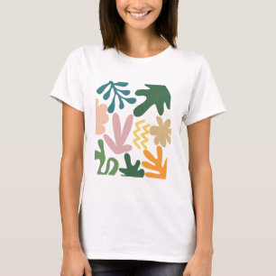 Whimsical Boho Abstract pastel summer vacation T-Shirt