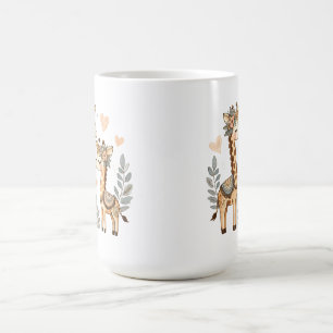 Whimsical Boho Giraffe Mug