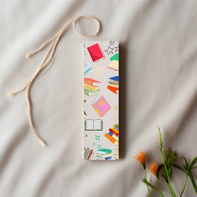 Whimsical Book Lovers' card Bookmark (Creator Uploaded)
