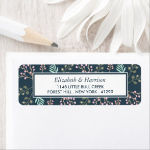 Whimsical Botanical Berry Wedding