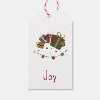 Whimsical Botanical Holiday - Ornaments Gift Tag