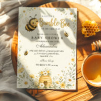Whimsical Bumble Bee Baby Shower