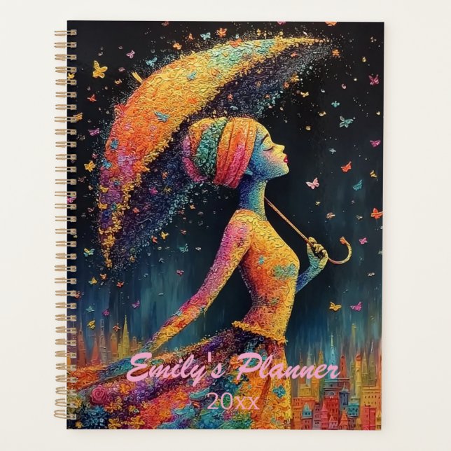 Whimsical Butterflies Planner (Front)