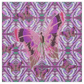 Whimsical Butterfly Fabric