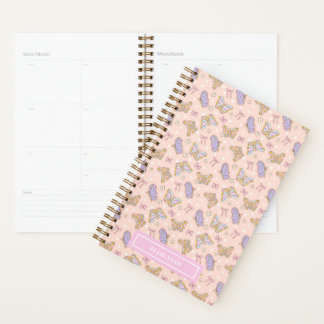 Whimsical Butterfly Girl Personalised Planner