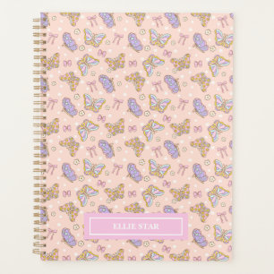 Whimsical Butterfly Girl Personalized Planner