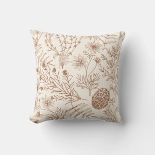 Whimsical Cacti and Succulents Cushion