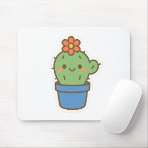 Whimsical Cactus Mouse Mat