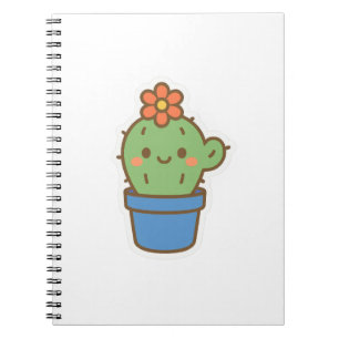 Whimsical Cactus Notebook