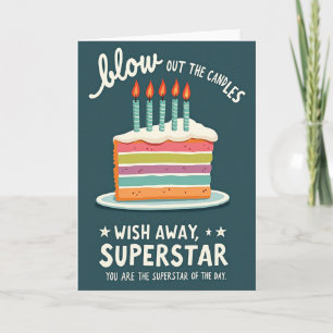 Whimsical Cake Layers Card