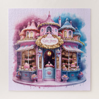 Whimsical Cake Shop My Little Princess Cakes Jigsaw Puzzle