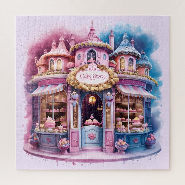 Whimsical Cake Shop My Little Princess Cakes Jigsaw Puzzle (Vertical)