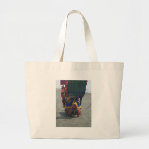 Whimsical Camel Art Print/Graphic Large Tote Bag