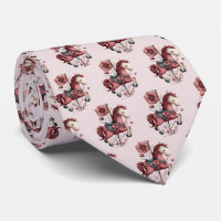 Whimsical Carousel Horse Image Pattern