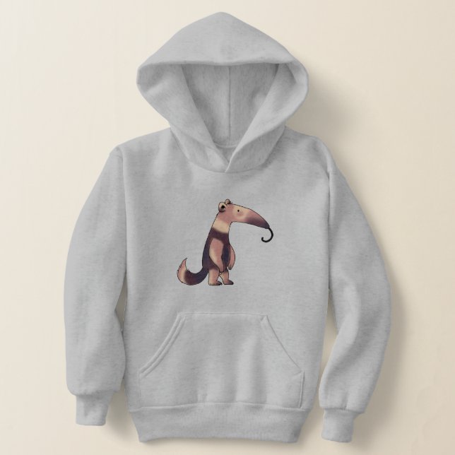 Whimsical Cartoon Anteater Art (Laydown)