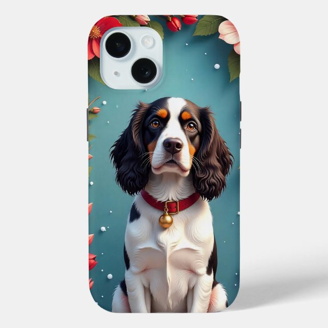 🐶 Whimsical Cartoon Dog Illustration ✨ Cute pup Case-Mate iPhone Case (Back)