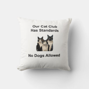 Whimsical Cat Cushion