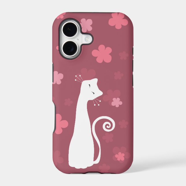 Whimsical Cat iPhone 5 Case (Back)
