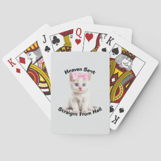 Whimsical Cat Playing Cards