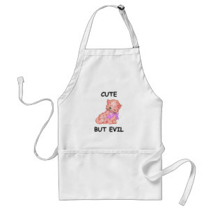 Whimsical Cat Standard Apron