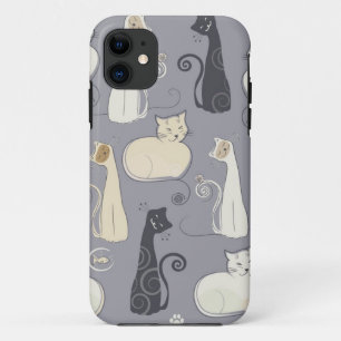Whimsical Cats iPhone 5 Case