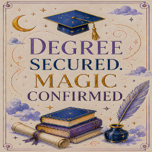 Whimsical Celestial Grad Congrats Card