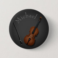 Whimsical Cello & Bow Custom Classical Musician's