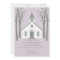 Whimsical Chapel Wedding Invitation