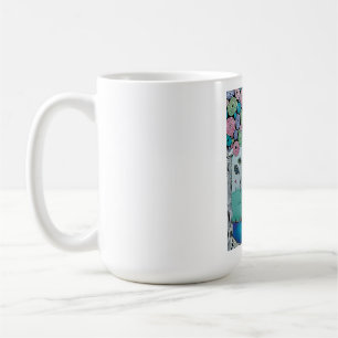Whimsical childhood dream landscape mug